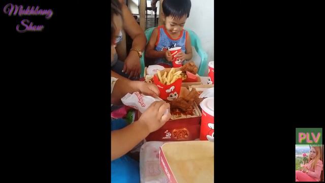 Kids Mukhbang Show | Jollibee | Pretti Leena Vlogz смотреть онлайн