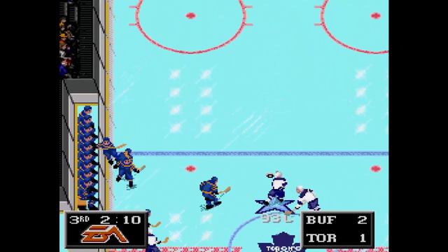 NHL '94 - Sega Genesis - Stanley Cup Final - Sabres @ Maple Leafs - Papa Pete's Pure Gameplay смотреть онлайн