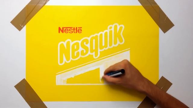 Nesquik Logo Drawing - Fan Art Nestle смотреть онлайн