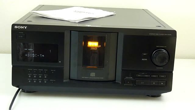 Sony CDP-CX235 смотреть онлайн
