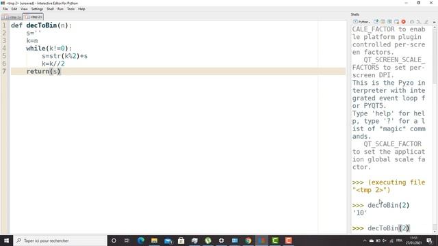 2 ways to convert Decimal to binary python смотреть онлайн
