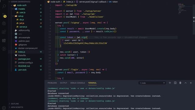 Utilizando JWT para autenticação com NodeJS смотреть онлайн