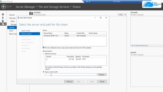 How to Setup NFS Server on Windows Server 2019 in GCP (File Server) смотреть онлайн
