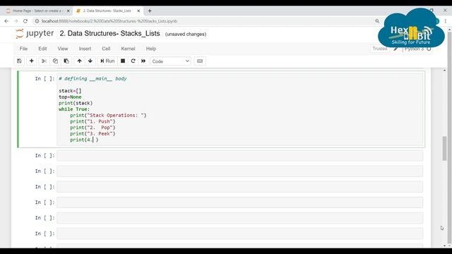 Python Stacks Operation - Practical смотреть онлайн