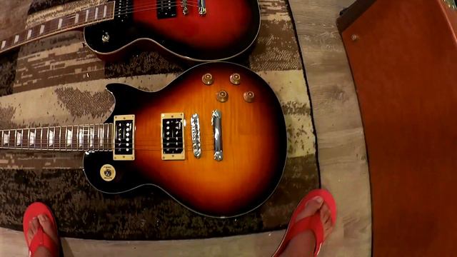 Epiphone Slash Les Paul Standard VS Harley Benton Slash tribute ( Sc 550 II Gotoh ) смотреть онлайн