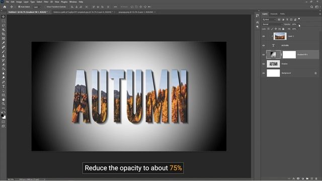 How to Fill Text with an Image in Photoshop смотреть онлайн