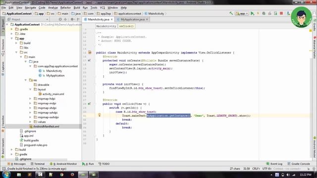 Application Context | Lập trình Android cơ bản và nâng cao | Hùng Coder смотреть онлайн