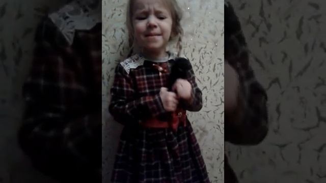 А. С. Пушкин "Зимнее утро" Милана 3 года смотреть онлайн