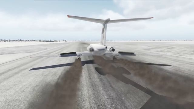 Мировой рекорд скорости посадки. Инцидент с Ту 134 в Одессе 1988 год.