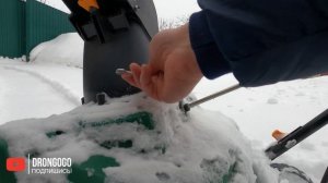 Как почистить снег с крыши без лопаты? Снегоуборщик или лопата? Опыт инженера...