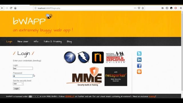 How to setup bWAPP extremely buggy website on localhost for Pentesting смотреть онлайн