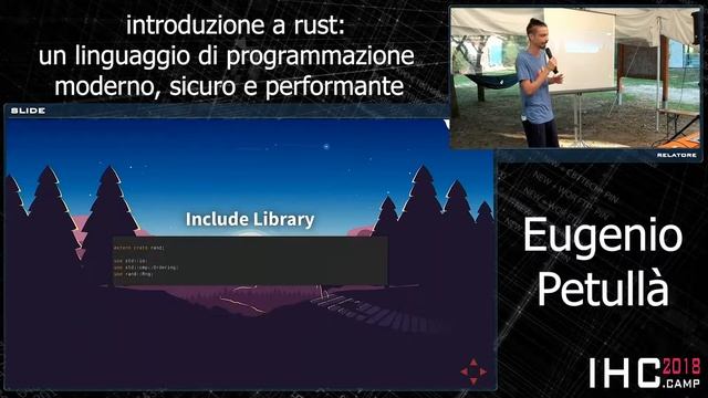 Eugenio Petullà - Introduzione a rust: un linguaggio di programmazione moderno, sicuro e performant смотреть онлайн