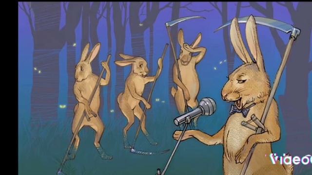 Песня про зайцев.Караоке смотреть онлайн