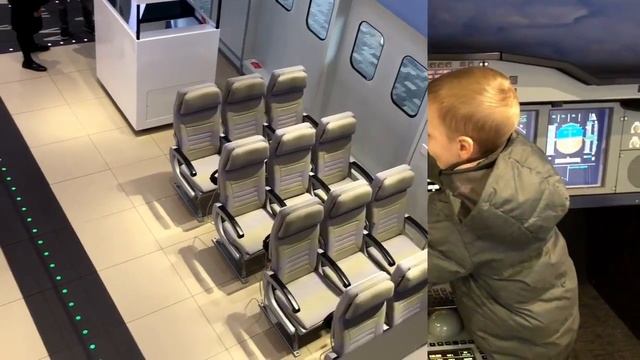 Я впервые управляю самолётом)))Всё о профессии лётчика!!! смотреть онлайн