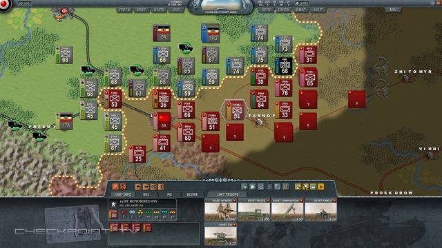 Decisive Campaigns Barbarossa #01 Gameplay (PC) смотреть онлайн
