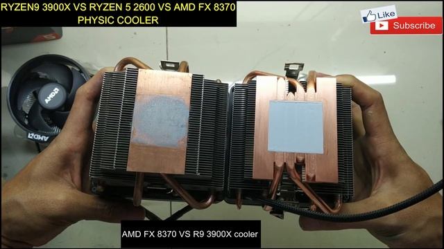 RYZEN 9 3900X VS FX 8370 VS R5 2600 cooler смотреть онлайн
