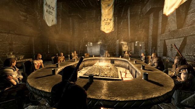 Скайрим: "Бесконечная пора", Совет у Седобородых, Договор о перемирии, "Партурнакс". Прохождение-17 смотреть онлайн