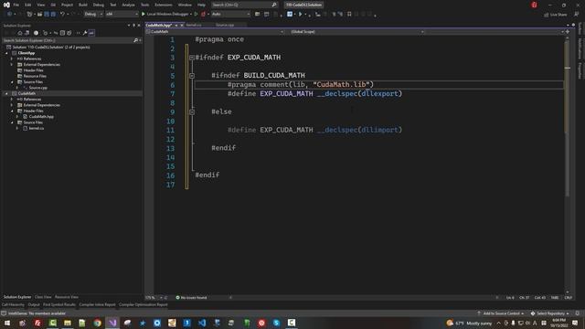 110- How to CUDA DLL on Visual Studio 2022 IDE смотреть онлайн