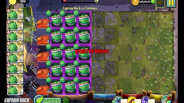 Plants vs Zombies 2 Epic Hack - Chicken Zombie Hamster Brawl vs Each Plants Ultimate Power UP смотреть онлайн