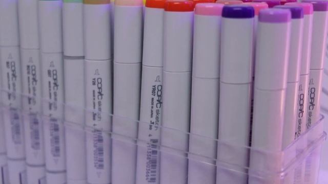 I Made a BIG DRAWING USING 72 COLORS OF COPIC MARKERS смотреть онлайн