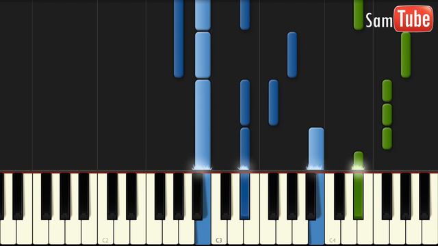 Eminem feat. Nate Ruess - Headlights Tutorial (How To Play On Piano) смотреть онлайн