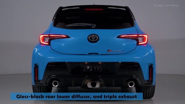 2024 Toyota GR Corolla Circuit Edition | Blue Flame Color & Weight-Saving Forged Wheels смотреть онлайн