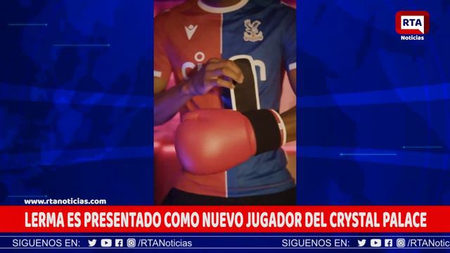Lerma es presentado como nuevo jugador del Crystal Palace смотреть онлайн