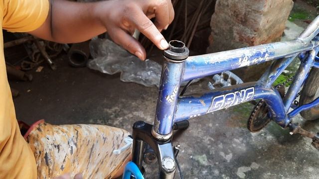 How To Install Front Suspension in Cycle Normal Cycle Me Shocker Kaise Lagaen | suspension fork смотреть онлайн
