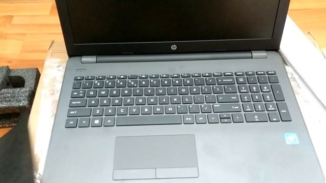 HP 250 G6 Celeron N3060 unboxing смотреть онлайн