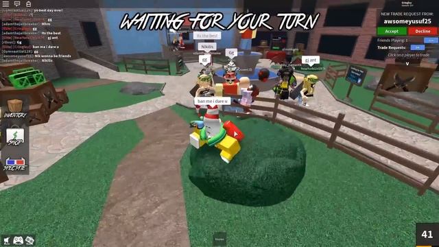 OWNER (Nikilis) GAVE ME MURDERER in ROBLOX MURDER MYSTERY 2 смотреть онлайн