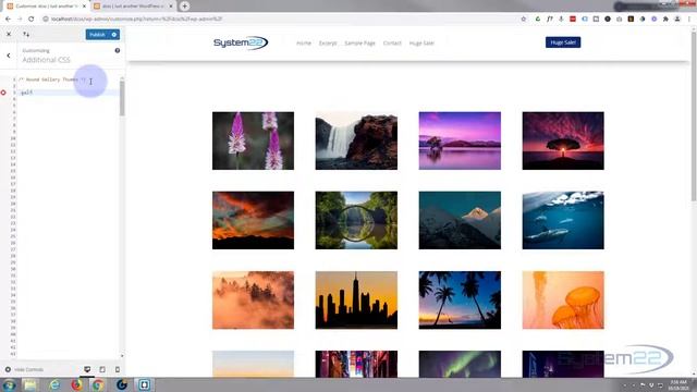 Divi Theme Round Gallery Thumbnails ??? смотреть онлайн