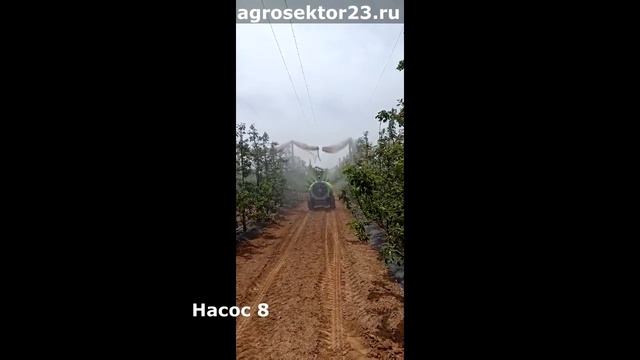 Недорогой и надёжный вентиляторный прицепной опрыскиватель - Farmate FQS7 1000A смотреть онлайн