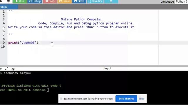 Python Programming by Seenusir 5 || escape characters , unicode, number conversion || seenusir || смотреть онлайн