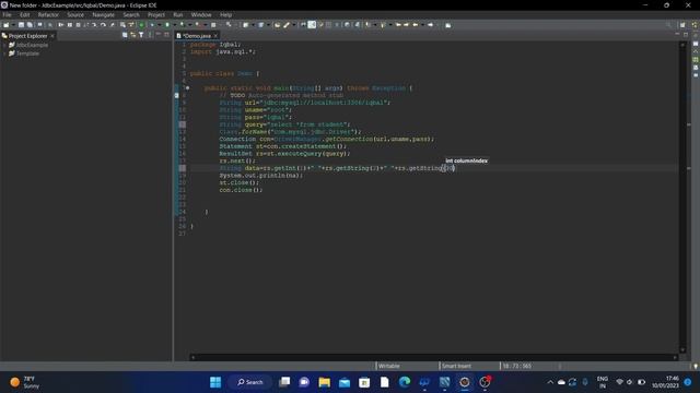 JDBC Practical On Eclipse ( Java Database Connectivity by Iqbal Sir ) | Part 3 | ApnaWallahCode смотреть онлайн