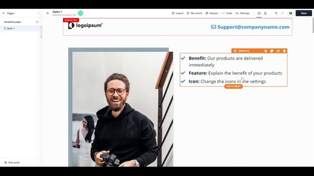 Adding a Bullet List Element in ClickFunnels 2.0 смотреть онлайн