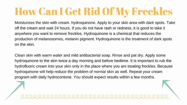 How Can I Get Rid Of My Freckles | Rid Of Freckles Chanel смотреть онлайн