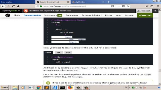 Blog avanzado 23. Creación del sistema de logout. смотреть онлайн