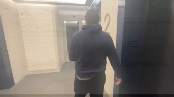 Демонстрация работы Indoors Navigation Platform (INP)