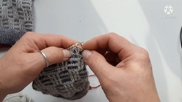 МК мужские носки Снежный барс - новогодний подарок.