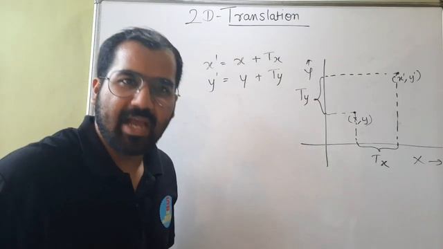 What is 2D Translation Explained in Hindi l Computer Graphics Course смотреть онлайн