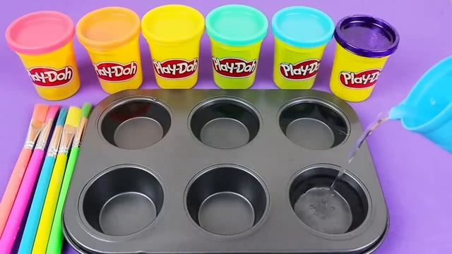 Satisfying Video l DIY | How To Make Rainbow Pool With Disney Princess ASMR #11 Rainbow Bon Bon смотреть онлайн