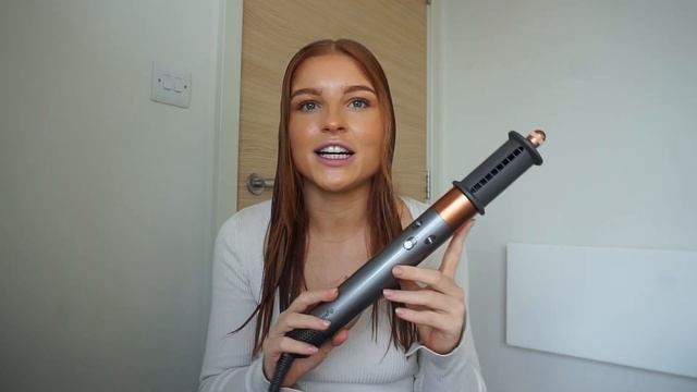 styling my hair with the dyson airwrap + hair growth tips