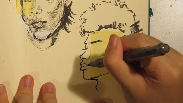 sketching people from pinterest ( sketch with me ✨ ) смотреть онлайн