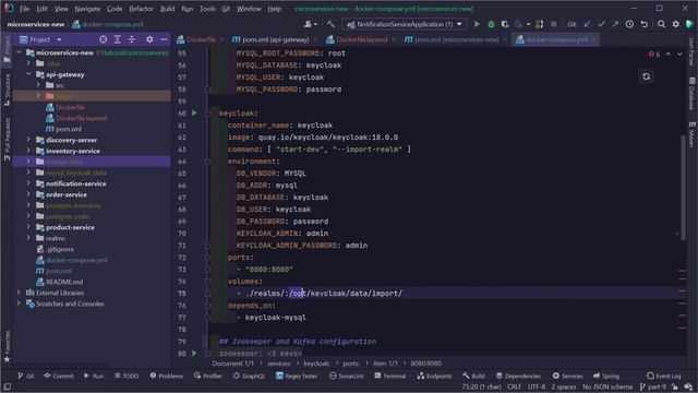 Spring Boot Microservices Project Example - Part 9 | Dockerize the application смотреть онлайн