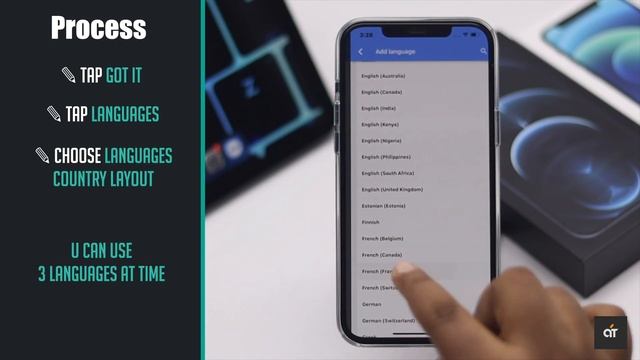 Use Google Keyboard on iPhone 12 Pro Max | GBoard for iOS смотреть онлайн