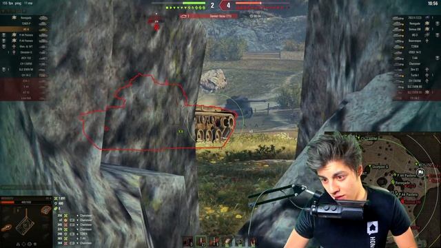 ЗА ЭТУ ПОЗИЦИЮ МОЖНО ПОЛУЧИТЬ БАН? World of Tanks и MEDOED смотреть онлайн