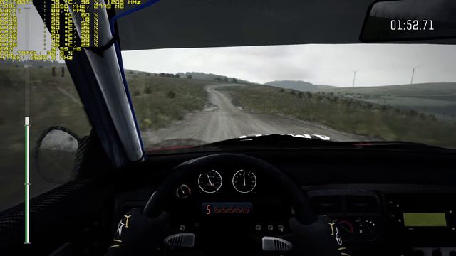 DiRT Rally / Subaru Impreza 1995 / Powys, Wales / Cockpit View