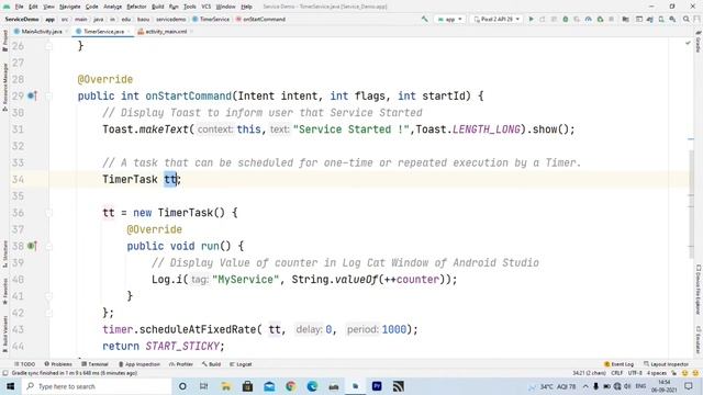 Create, Start and Stop Service Demonstration смотреть онлайн