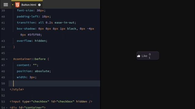 How To Make Custom Button | Like Button | HTML CSS JAVASCRIPT @WebDesigner86 смотреть онлайн