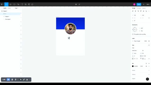 Profile Card Design In Figma | How To Use Figma Tools 2022 | Figma Tools uses| #infinty #figma2022 смотреть онлайн